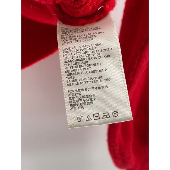 URBAN OUTFITTERS Women's Red Knit Turtleneck Long Sleeve Cropped Sweater SZ XS - Picture 8 of 10